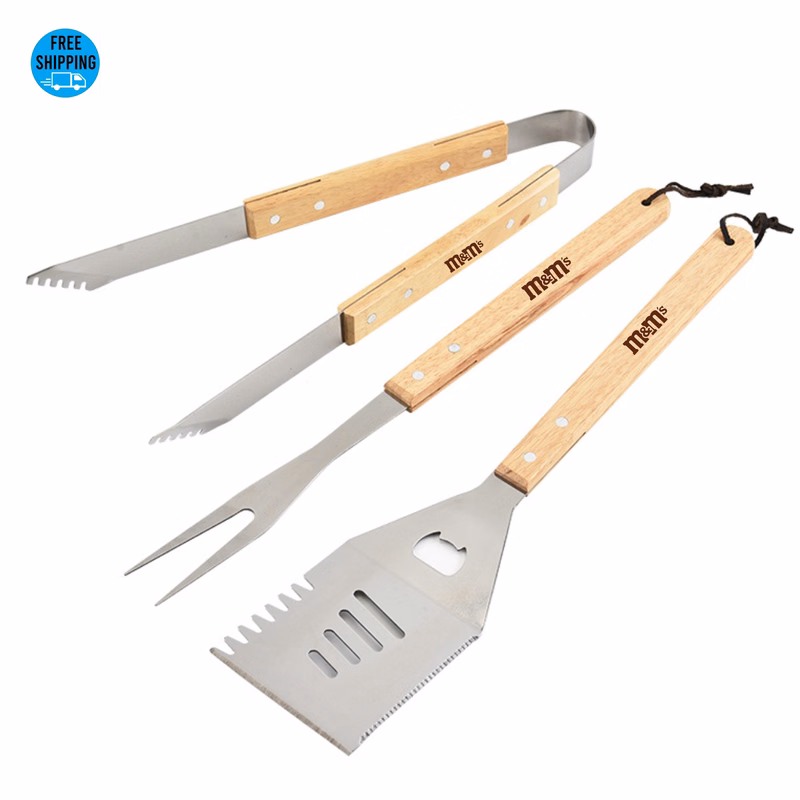3pc BBQ Tool Set - OCEAN