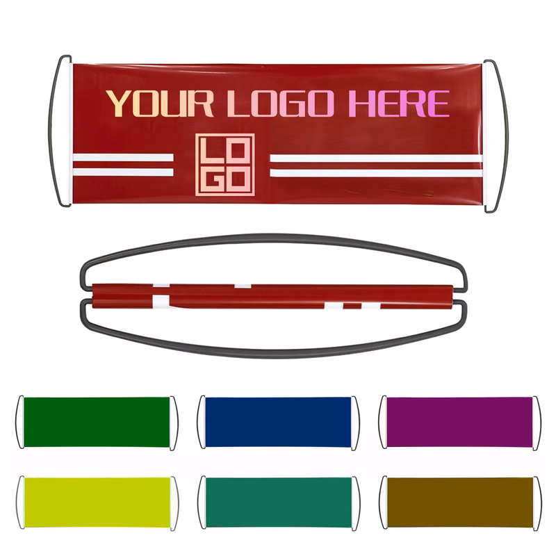 Retractable Handheld Banner Flag