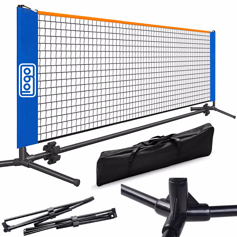 Portable Adjustable Badminton Net with Storage Bag