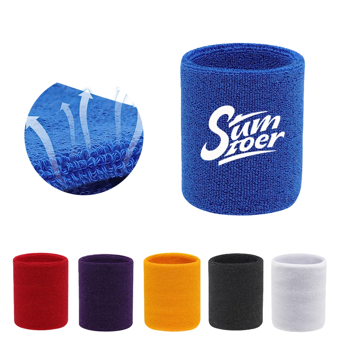 Sports Solid-color Wristband 1