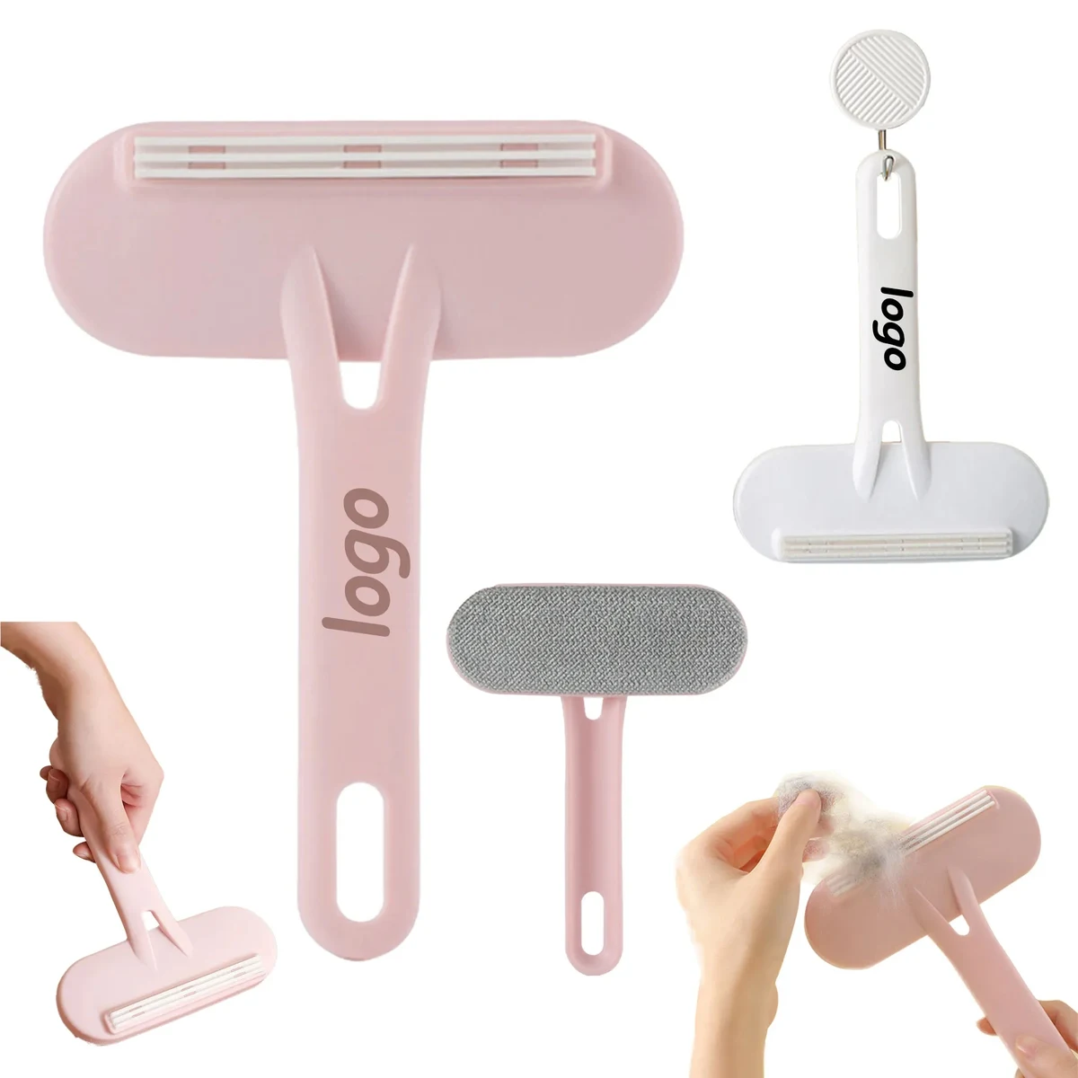 MOQ 10 Handheld Double-Sided Hair Remover Coat 1