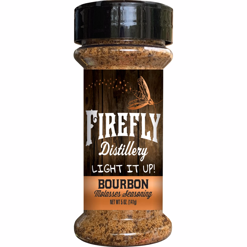 Bourbon Molasses Dry Rub (half pint plastic bottle)