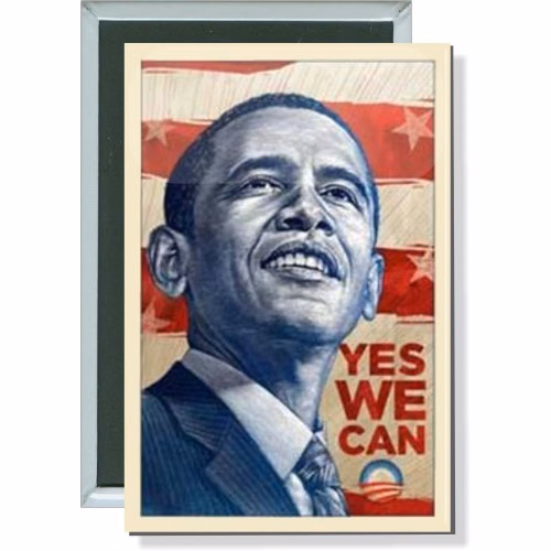 Obama Yes We Can, Political Button