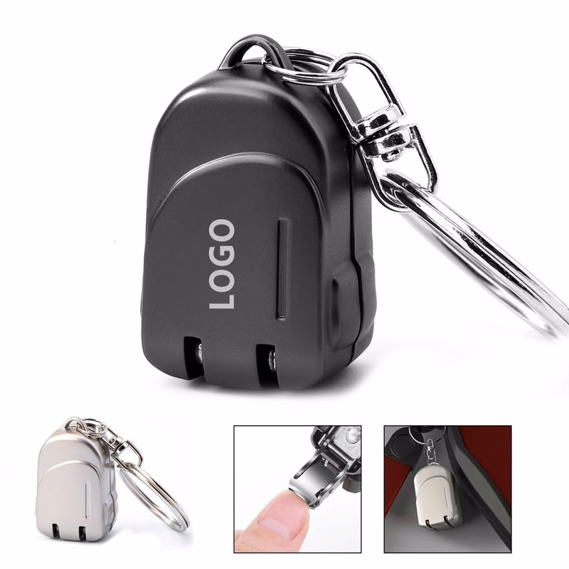 Portable Folding Nail Clipper Keychain