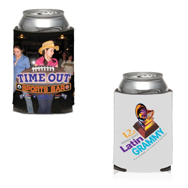 Full Color Sublimation Collapsible Can Cooler 1