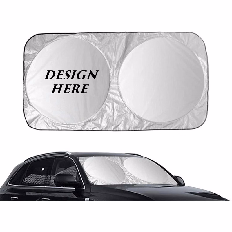 Folding Car Sun Shade MOQ 80PCS