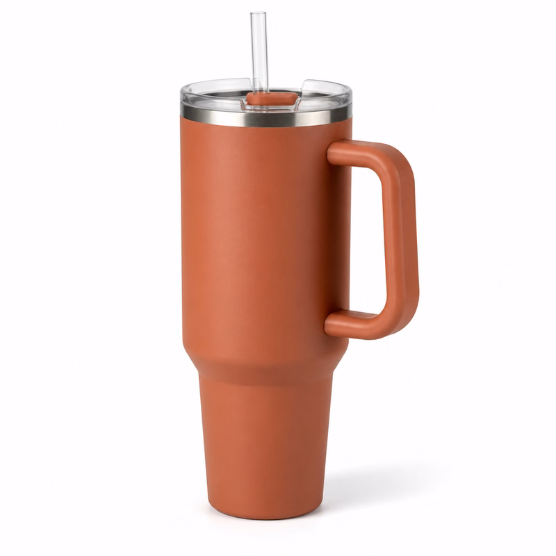 Eco-Friendly 40 oz Trek-Style Travel Tumbler