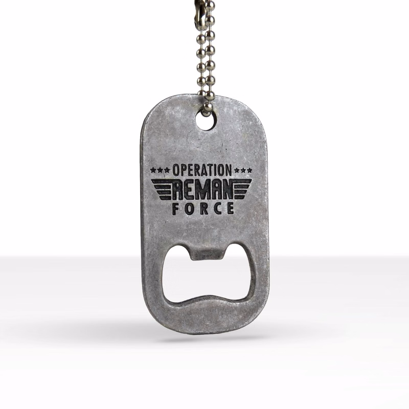 Econo Dog Tag Bottle Opener