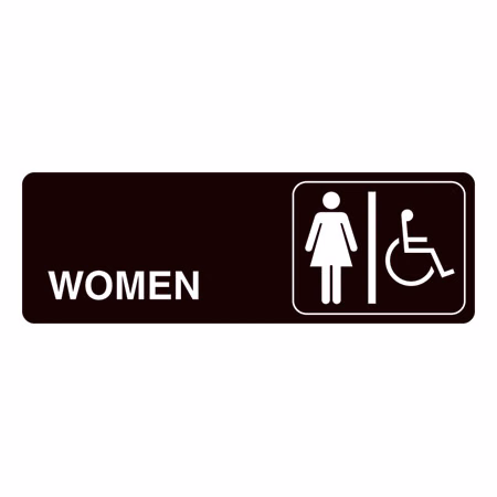 Women's Handicapped Sign