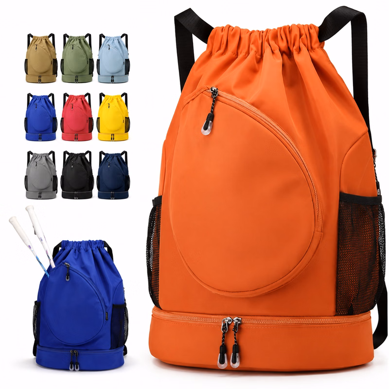 Tennis Drawstring Backpack