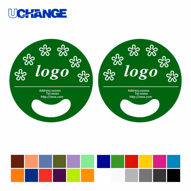 Round Advertising Hand Fan