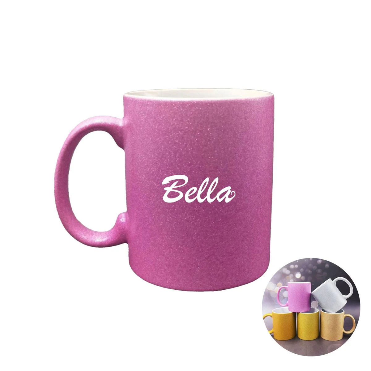 11oz Metallic Ceramic Mug 1