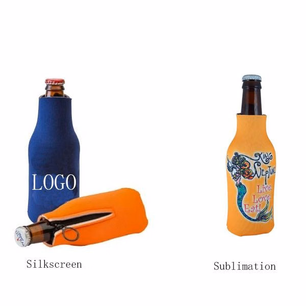 Neoprene Zipper Bottle Cooler