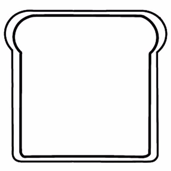 Magnet - Bread Slice - Full Color
