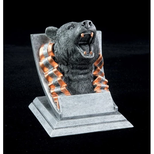 Bear Spirit Mascot Resin 1