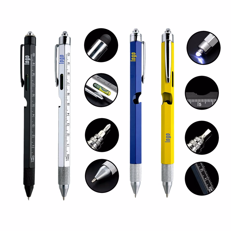 9-in-1 Multifunction Pen MOQ20