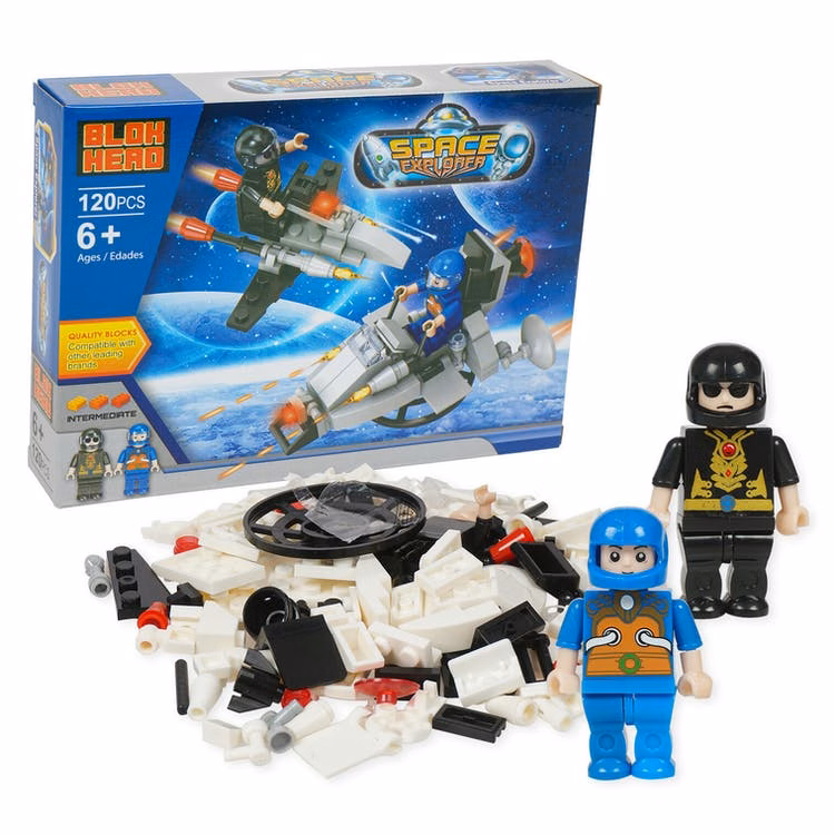 Space Explorer Building Brick Playset 120 Piece