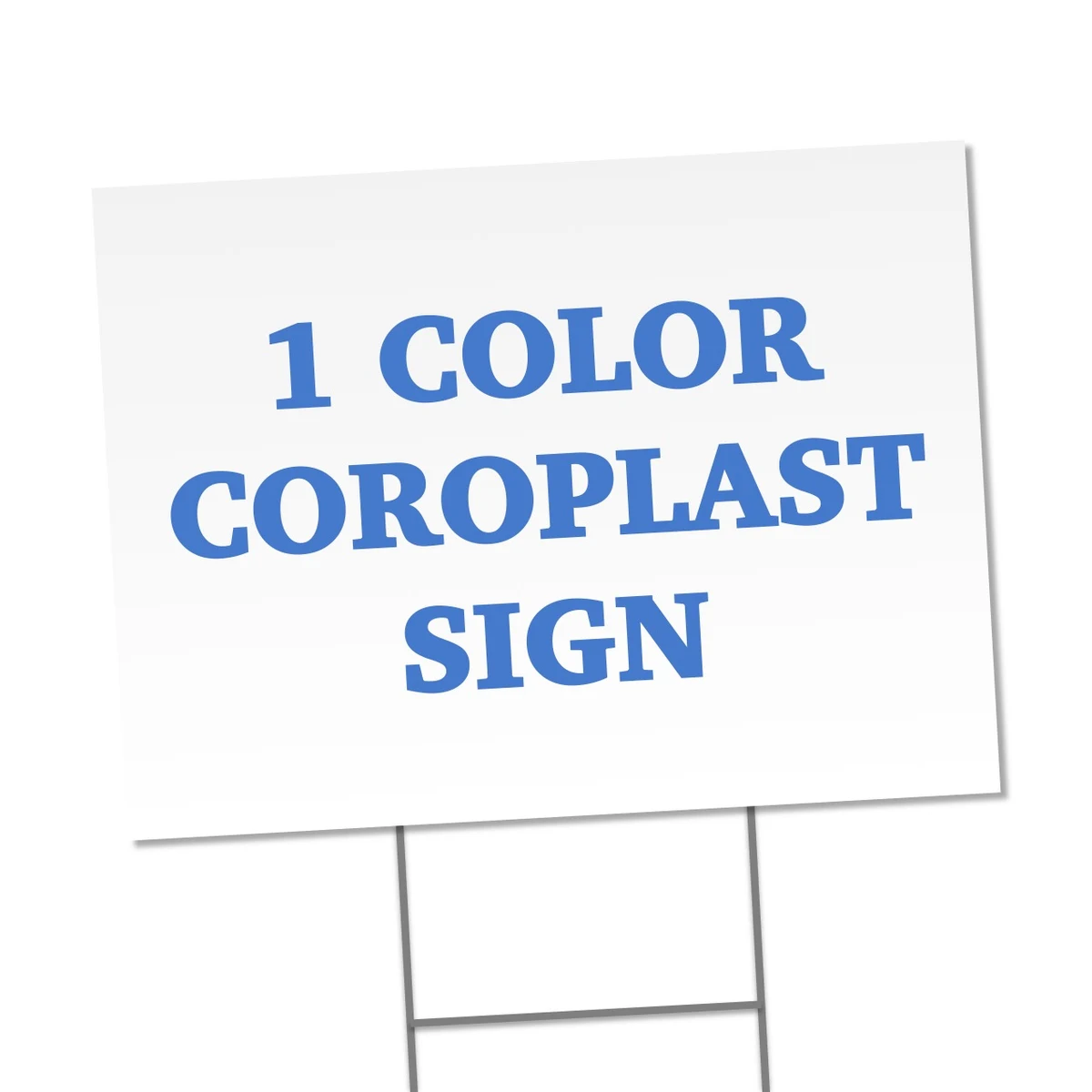 COROPLAST SIGN - 18"x24" 1