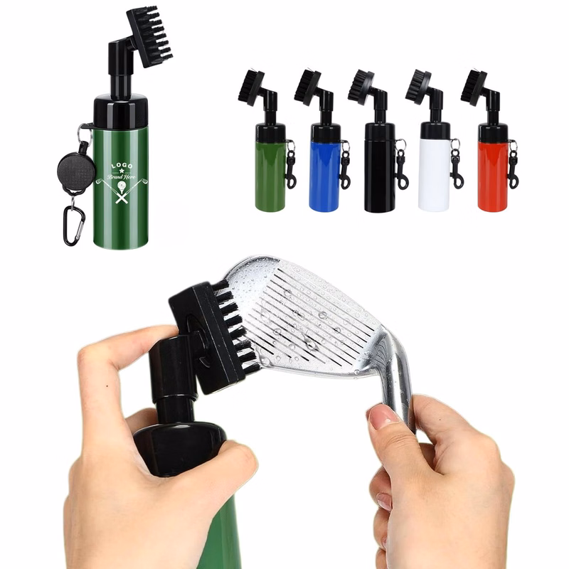 Golf Cleaning Brush With Sprayer