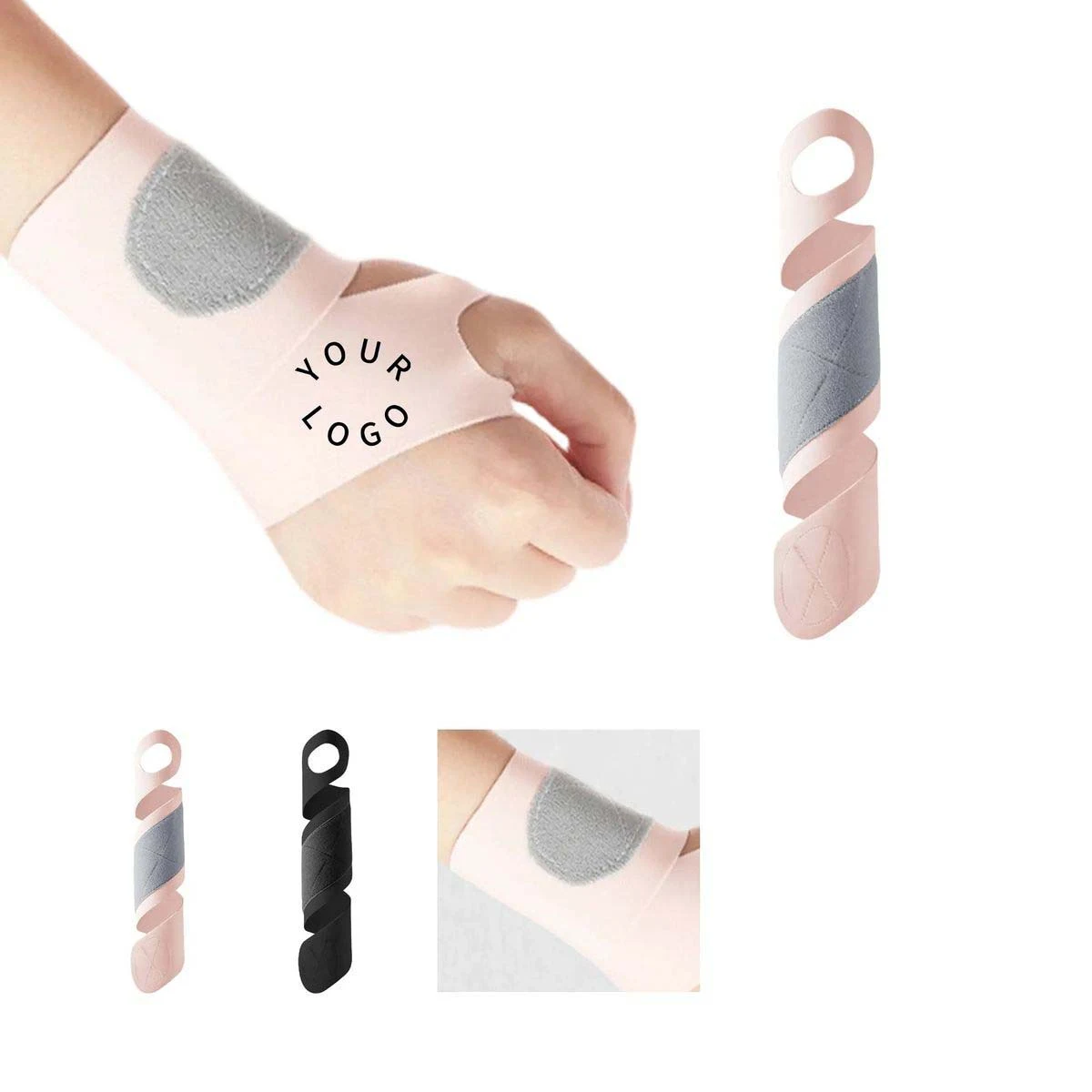 Breathable Compression Wrist Wrap with Thumb Loop 1
