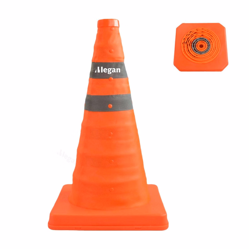 Lightweight Safe Strong Reflective Foldable Traffic Cone