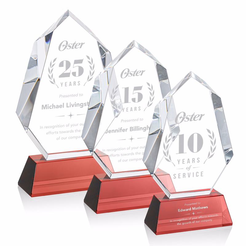 Norwood Award on Newhaven Base - Red
