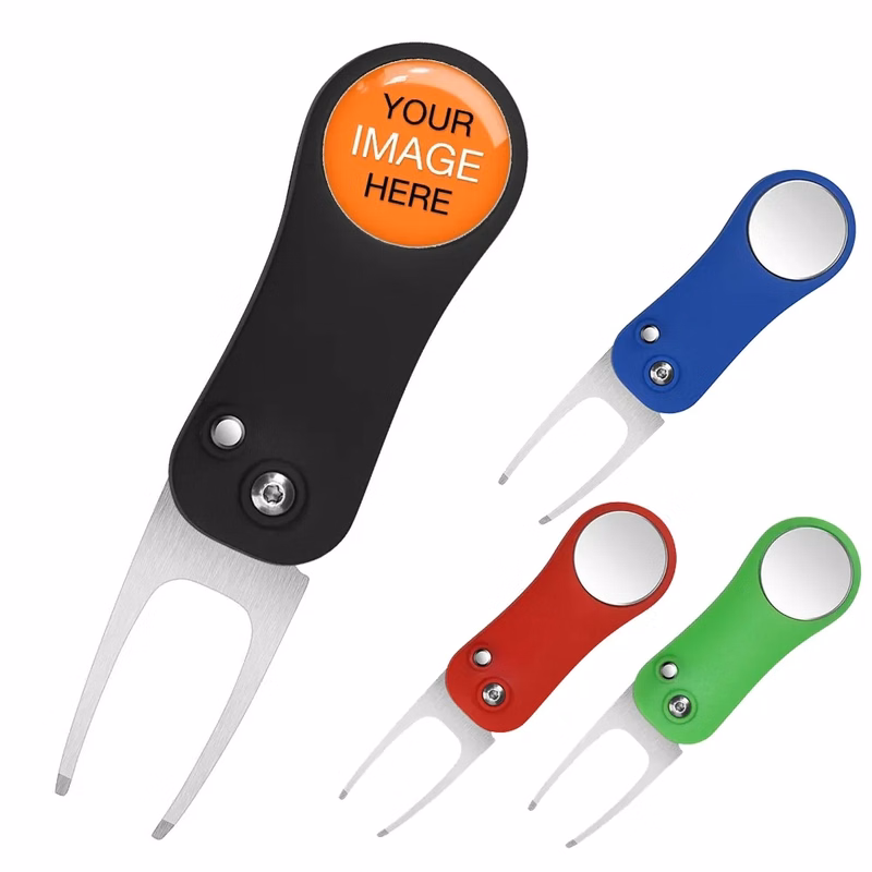 Matte Golf Divot Tool with Ball Marker