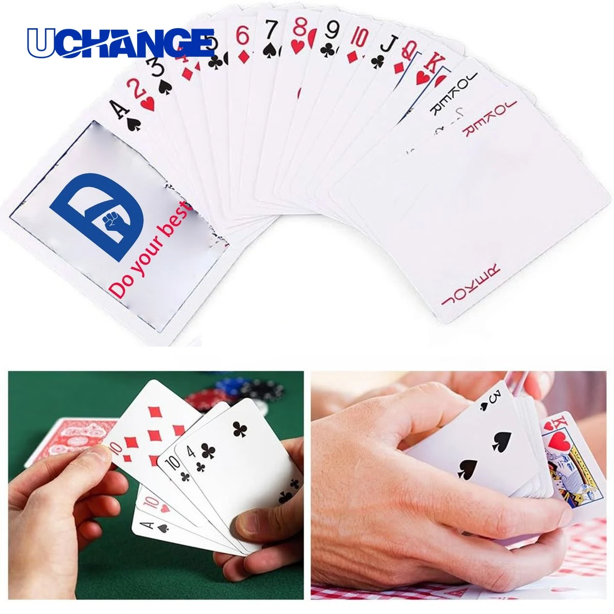 Full Color Poker Cards for Casino Games 1