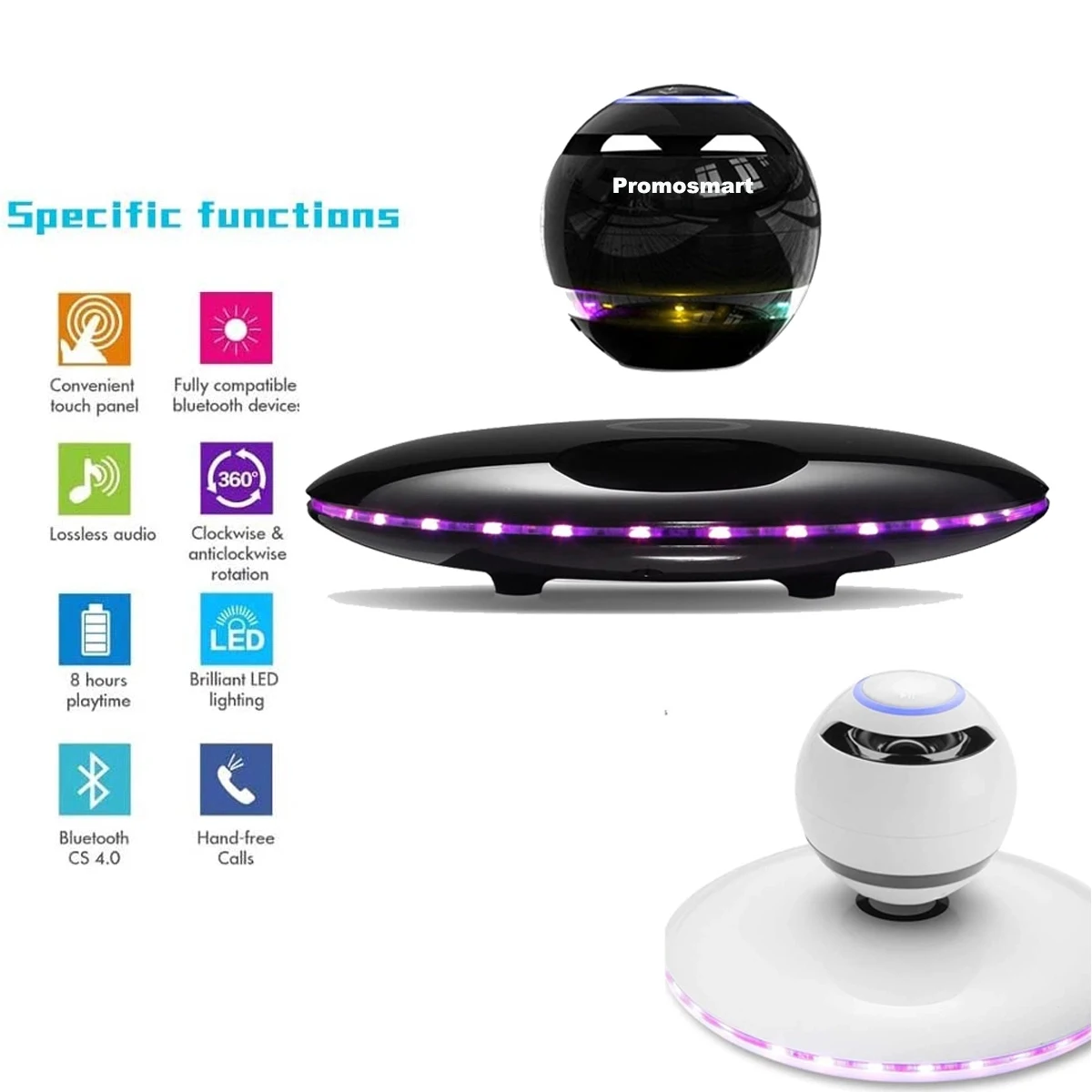 Magnetic Levitation Bluetooth Speakers 1
