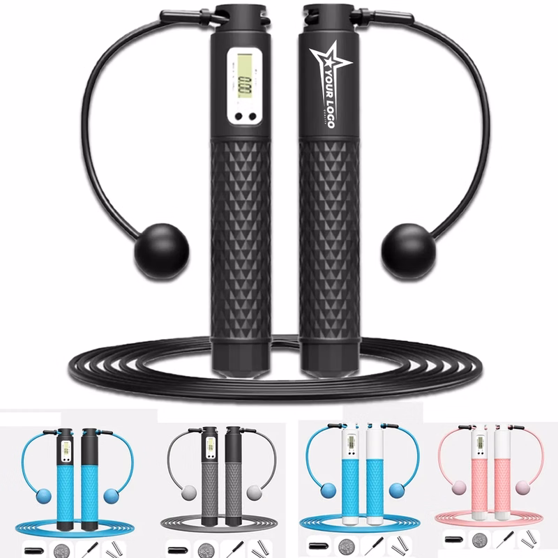 Cordless Weighted Smart Counting Dual-Purpose Jump Rope