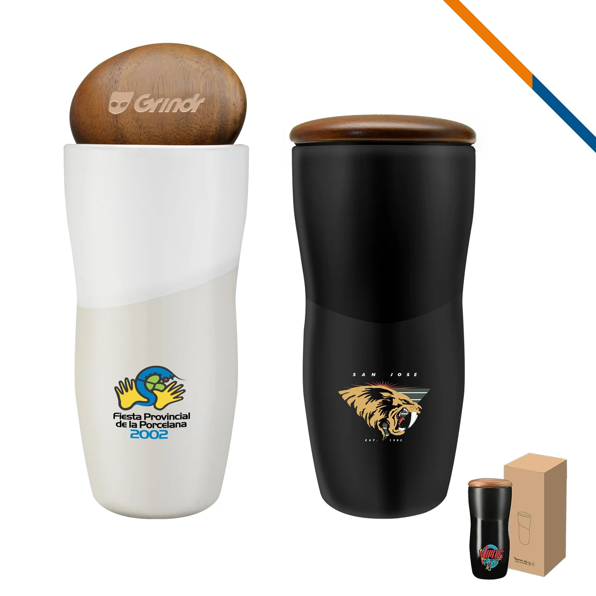 Foxy Ceramic Tumbler - 12OZ. 1