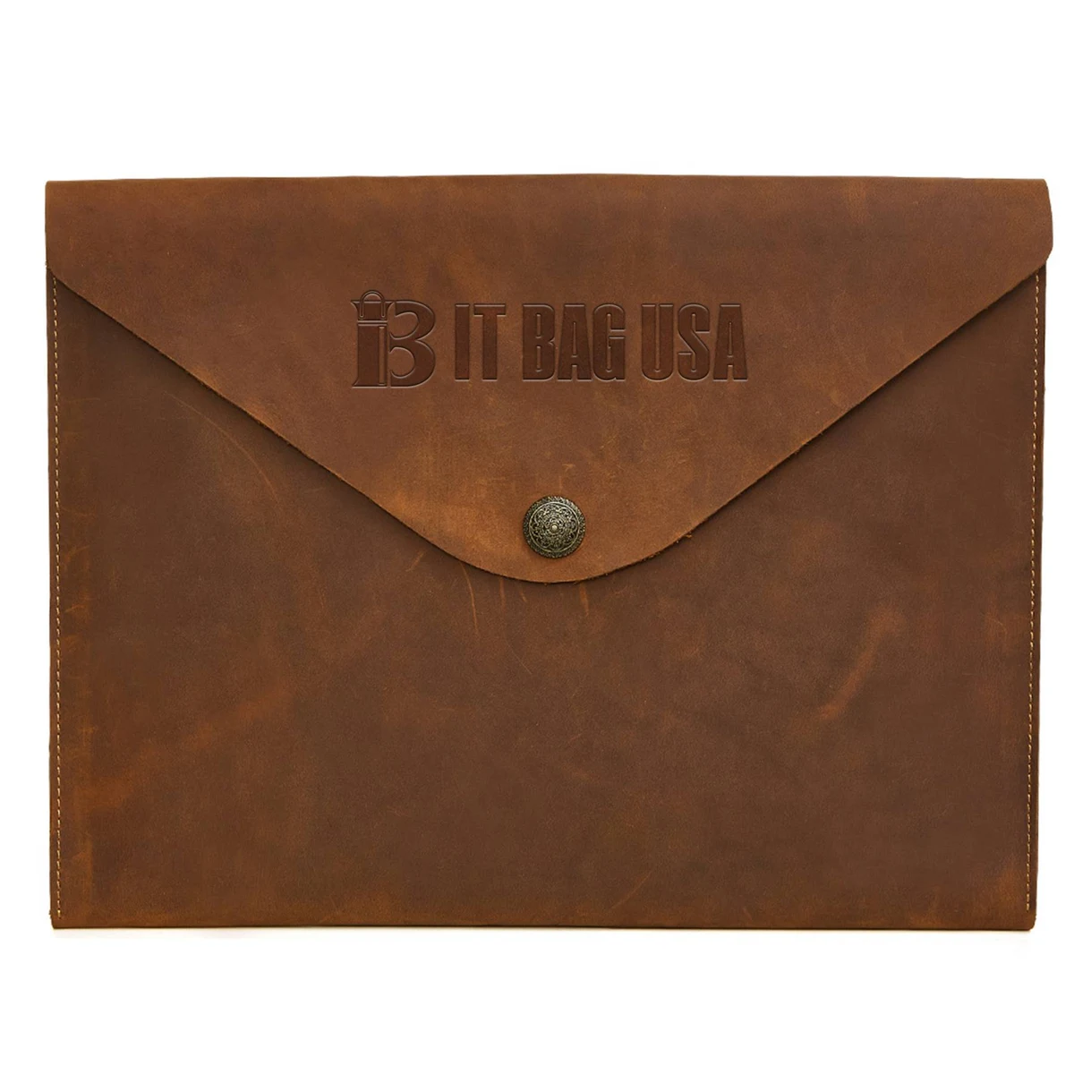 Genuine Leather Tablet Sleeve Bag Carrying Case 1