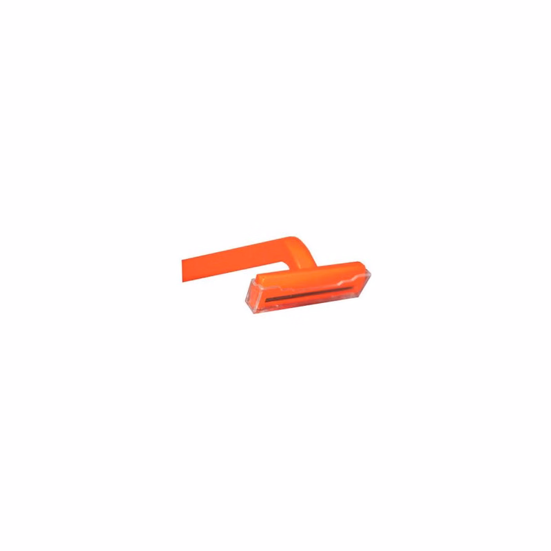Single Blade Razor - 1000 Pack Orange