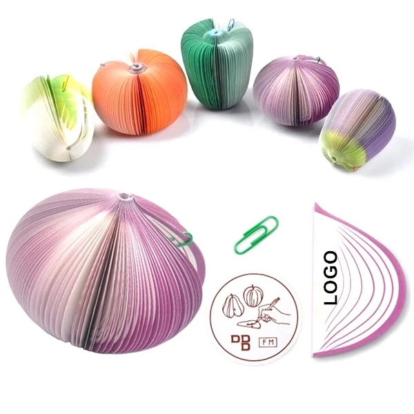 Vegetable Shaped Note Memo Pad 1