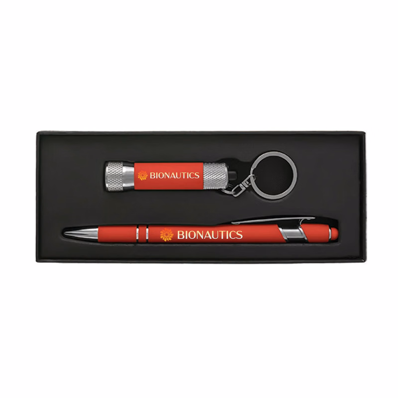 Vector Pen with Flashlight Gift Box Set