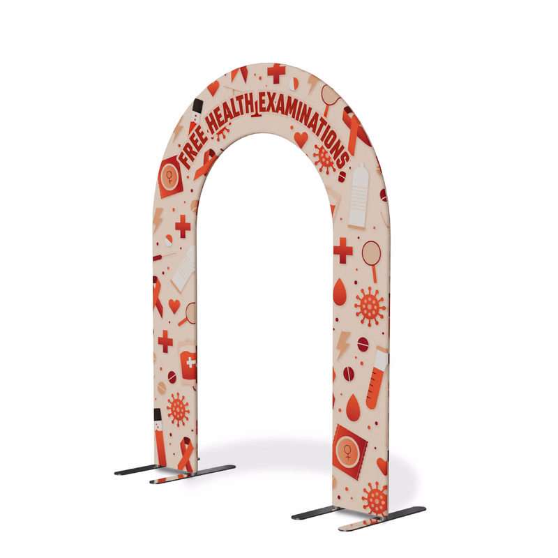 Open Arch Backdrop Hardware 4x5ft