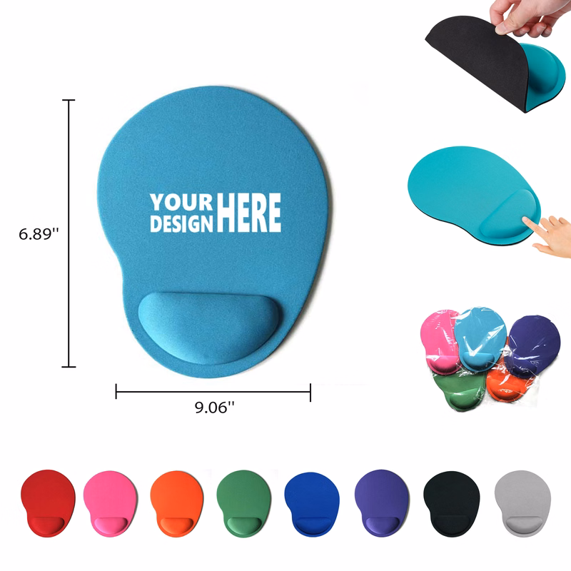 Silicone Ergonomic Non-Slip Office Mousepad
