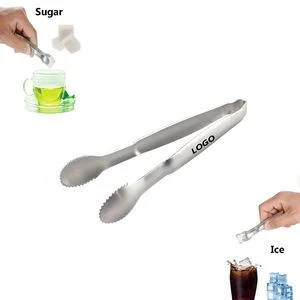Oval Head Cube Sugar Ice Tong 1