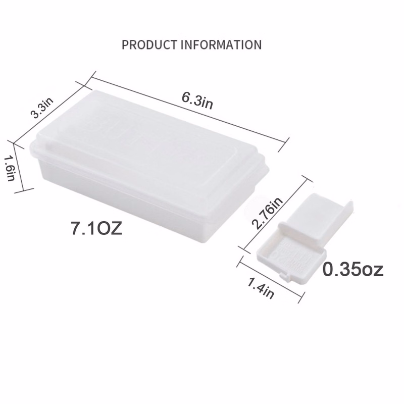 Butter Cutting Storage Box Keeper Try for Refrigerator
