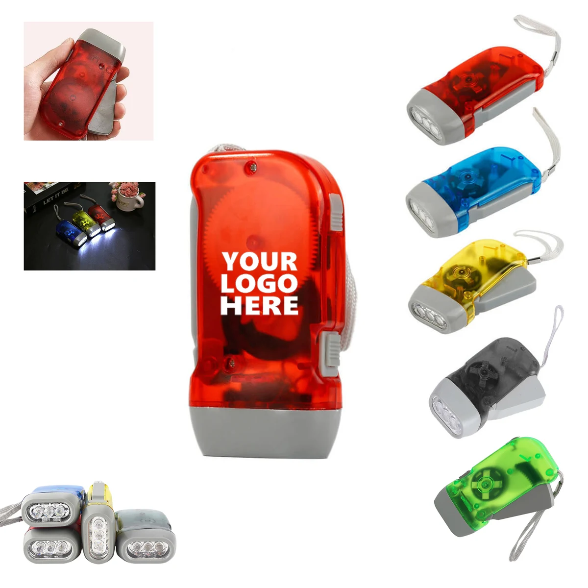 Outdoor Camping Hand Pressed Mini Flashlight MOQ 50 1