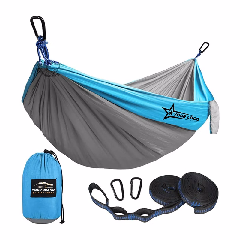 Portable And Durable Nylon Travel Camping Hammock