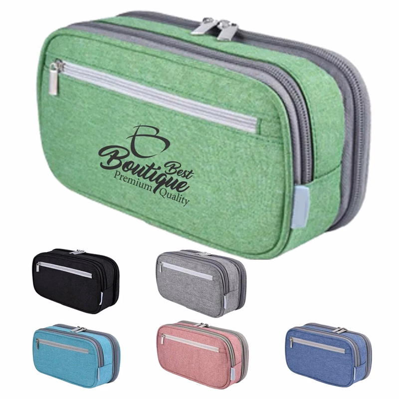Custom Big Capacity Durable Stationery Organizer Pencil Case