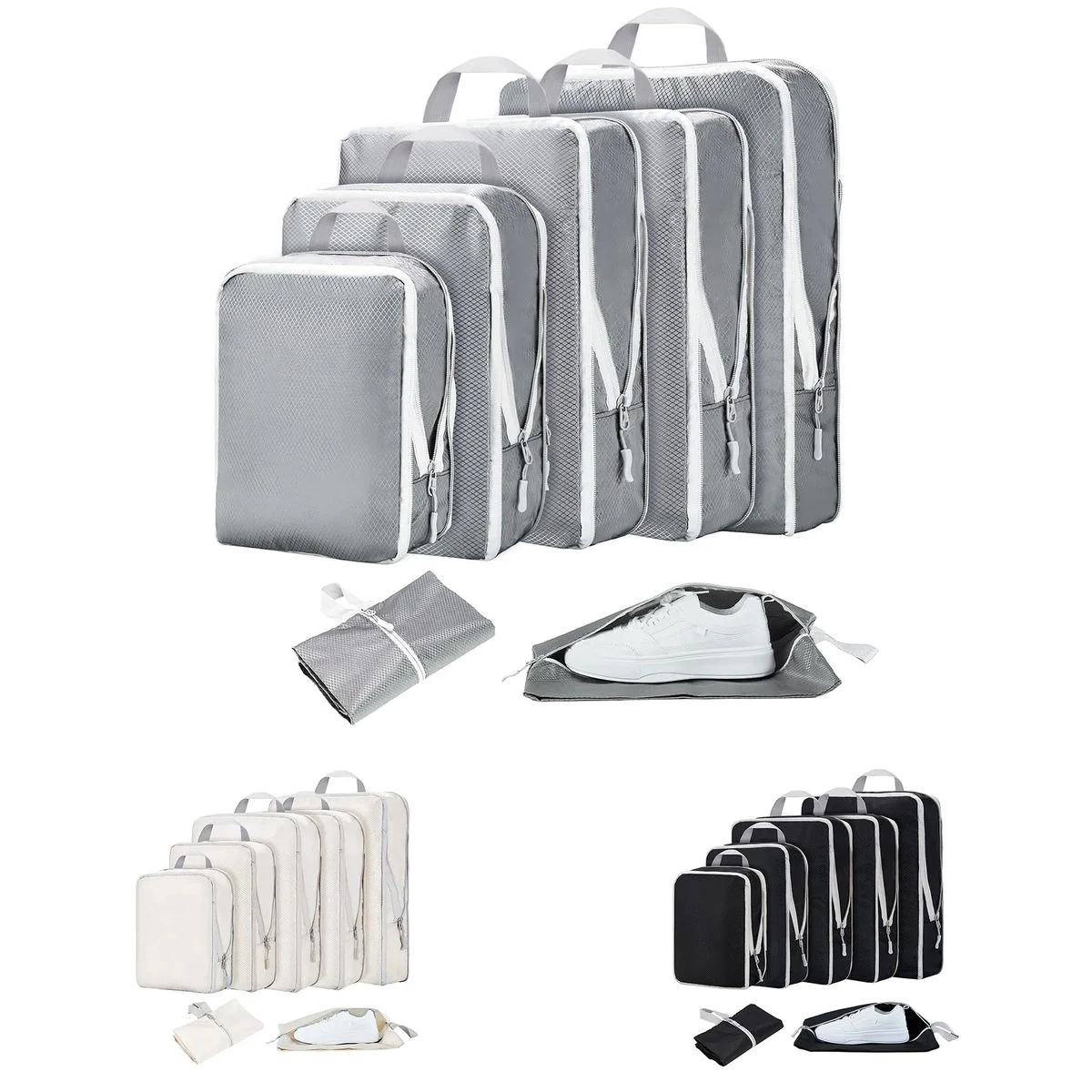 6 Set Ultralight Compression Packing Cubes 1