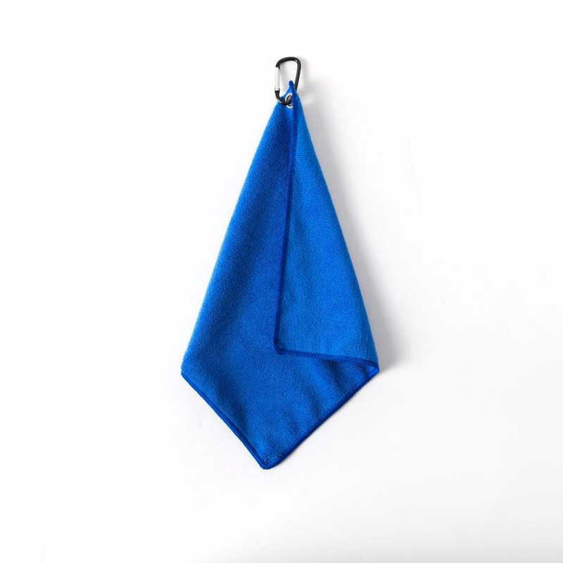 Magnetic Golf Towel Microfiber Cleaning Block Waffle Pattern