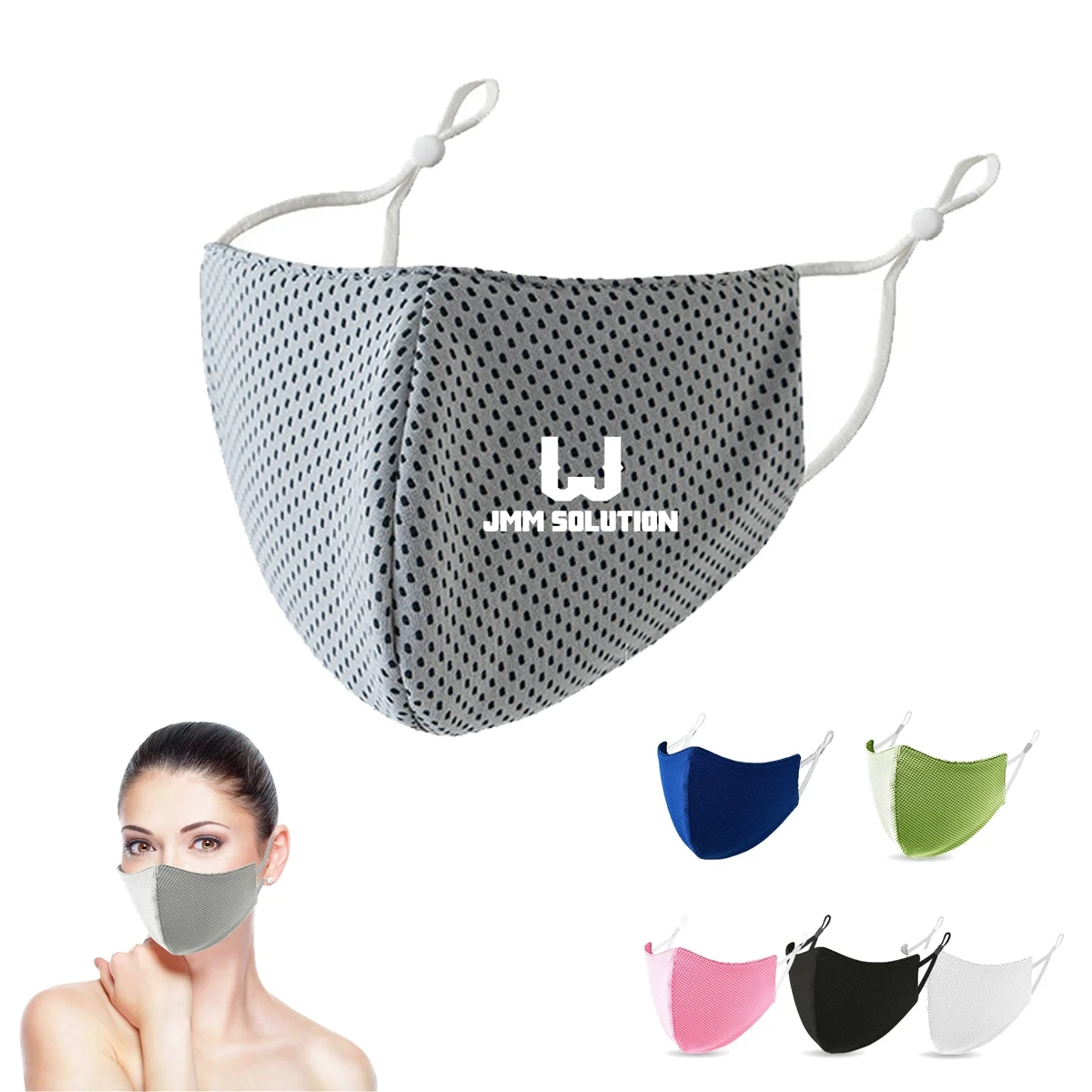 Workout Sports Breathable Washable Adjustable Face Mask 1