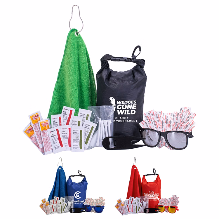 "GOLF BUDDY 30" 30 Piece Golf Kit in Deluxe Dry Bag