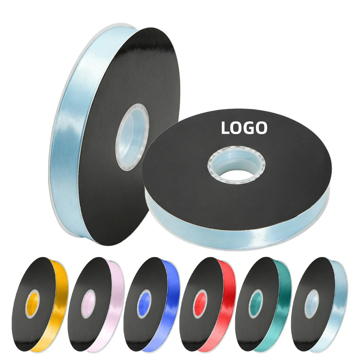 Washable Smooth Shiny Double-Faced Satin Ribbon 1