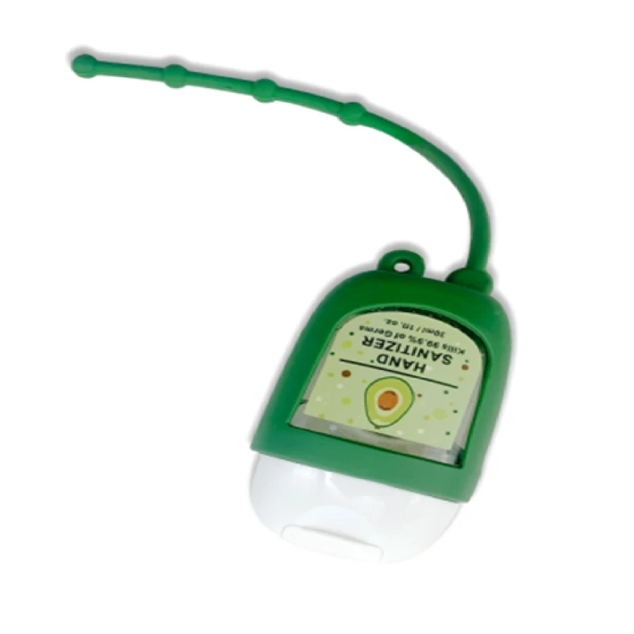 Hand Sanitizer PET Bottle with Silicone Holder - Style 5 1