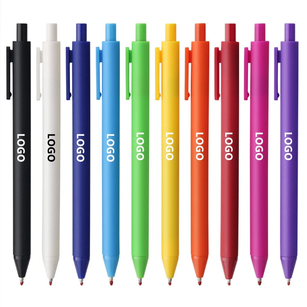 Custom ABS Retractable Fine Point Gel Ink Ballpoint Pen 1