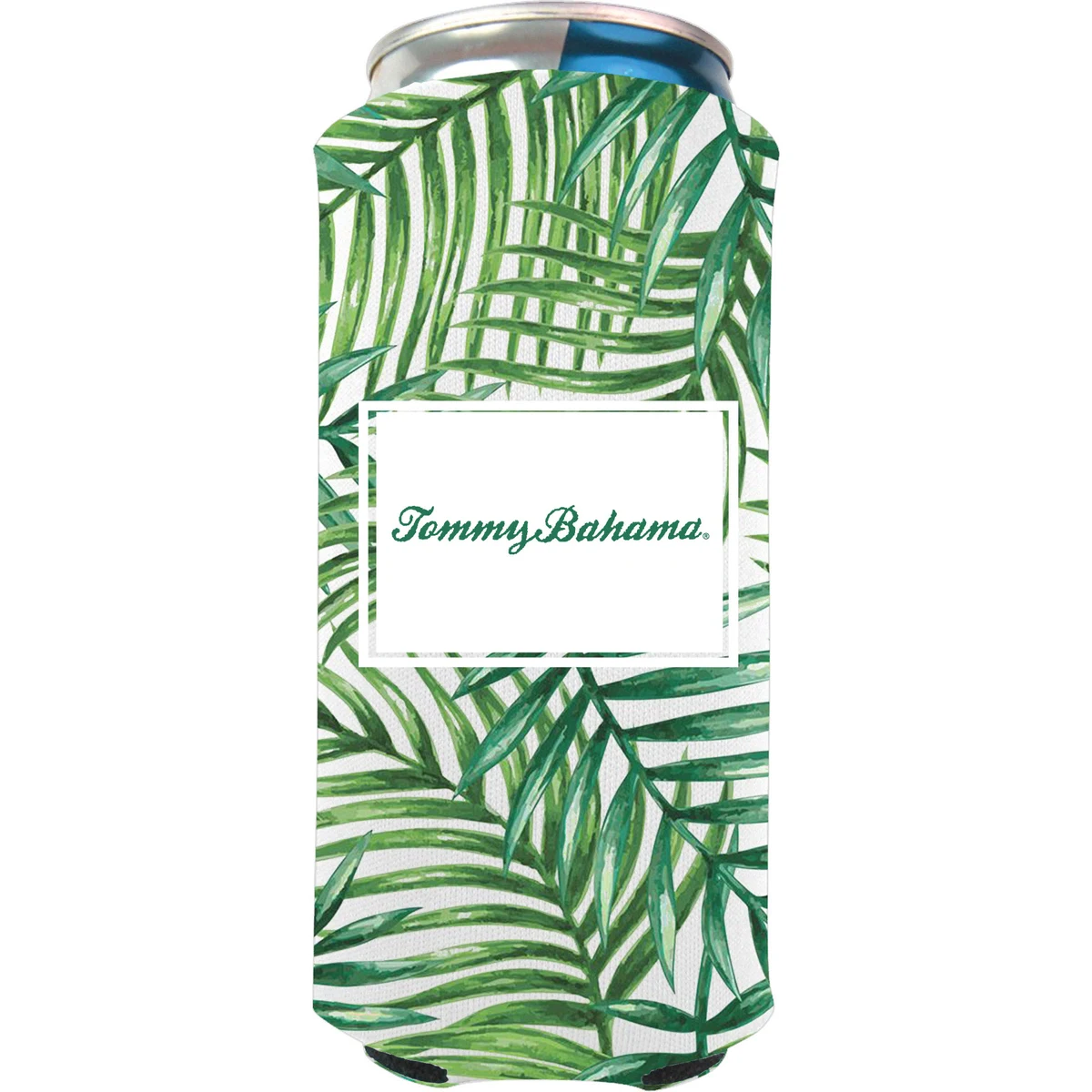 Collapsible 8 oz. Slim Foam Can Cooler - Full Color, custom koozie with logo imprint 1